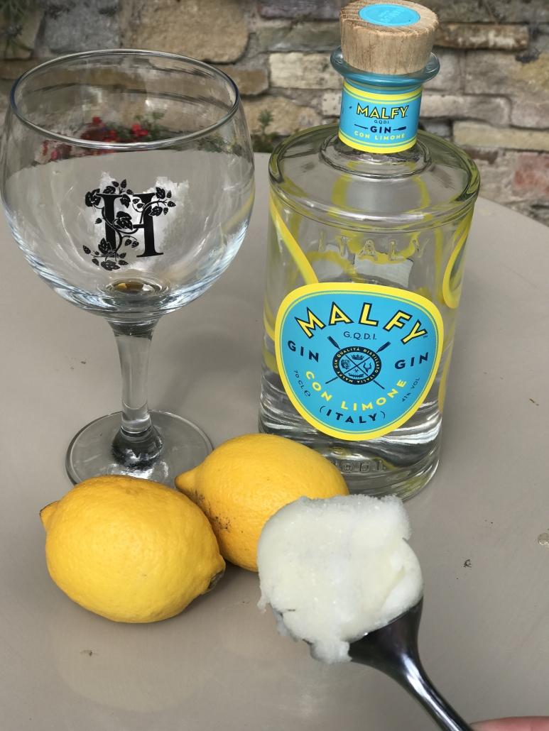 Gin & Tonic Sorbet Hogarths Gin